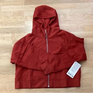 Cayenne Scuba oversized full zip hoodie